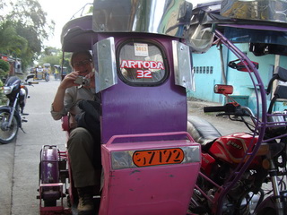 Mindoro motorized
            three-wheeler